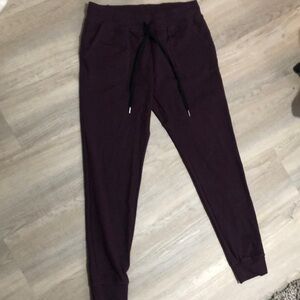 Dark Purple Jogger Pants